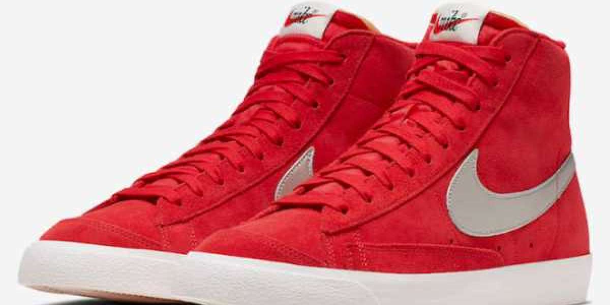 The 2020 Nike Blazer Mid Vintage "Red Suede" has been released!