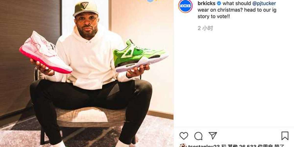 P.J. Tucker has difficulty choosing shoes, because I like too many shoes!