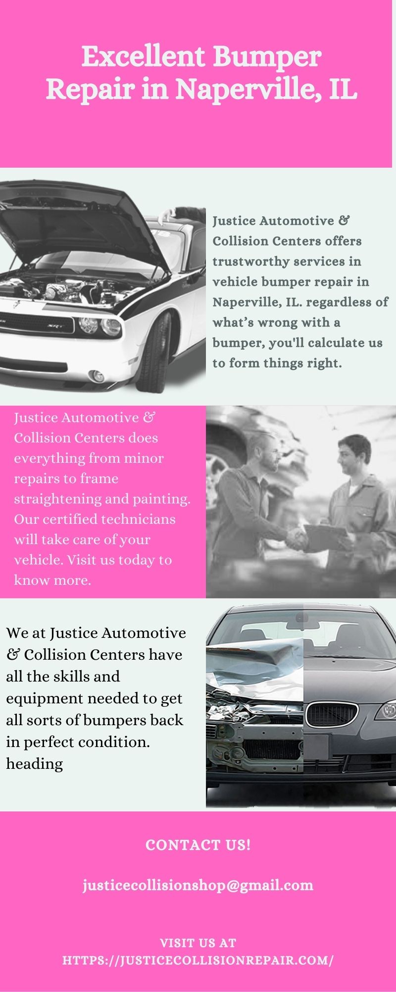 Get the Best Excellent Bumper Repair in Naperville, IL » Justice Automotive's Timeline Photos » Dailygram ... The Business Network