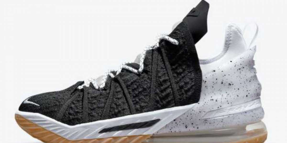 Brand New Nike LeBron 18 “Black Gum” On Sale CQ9283-007