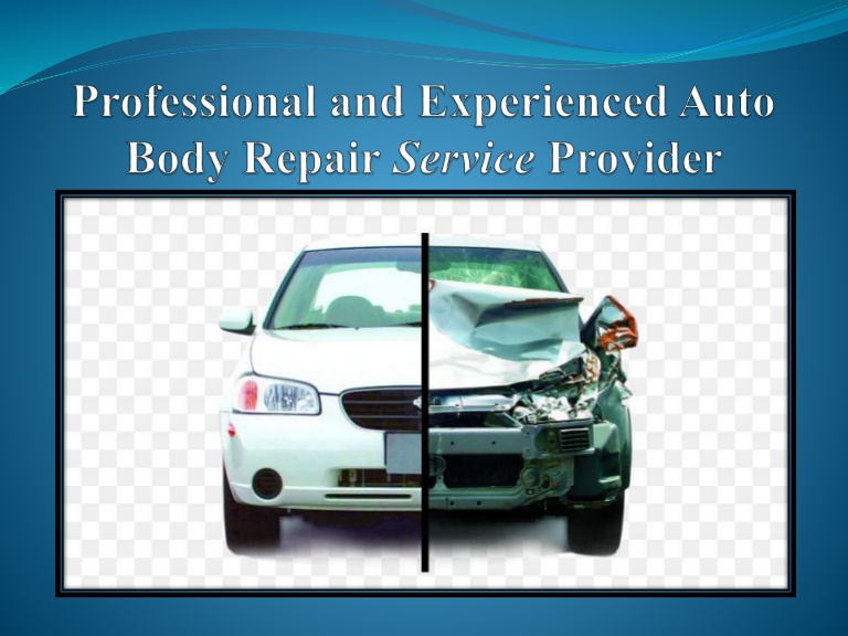Professional and experienced auto body repair service provider