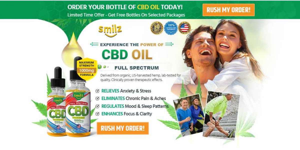 Smilz CBD Oil Reviews – Relieve Anxiety, Stress & Pain Quickly!