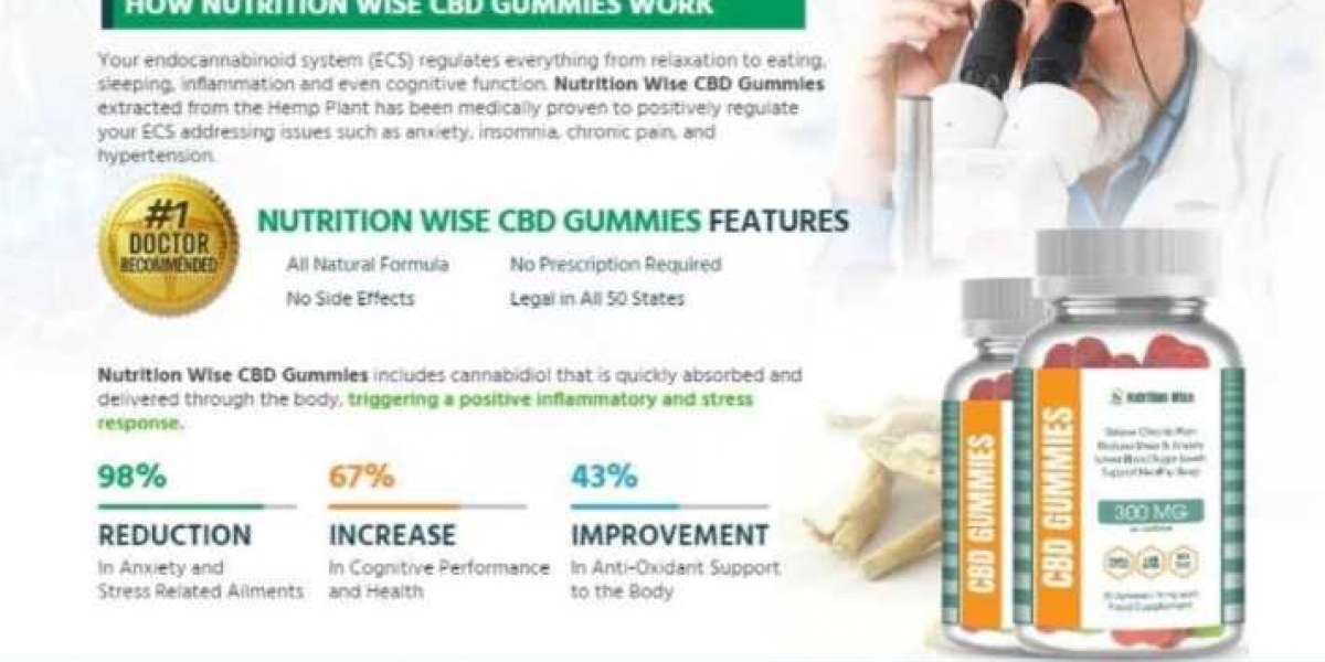 Nutriwise CBD Gummies UK | Benefits CBD Gummies Work? Nutriwise CBD Gummies Reviews