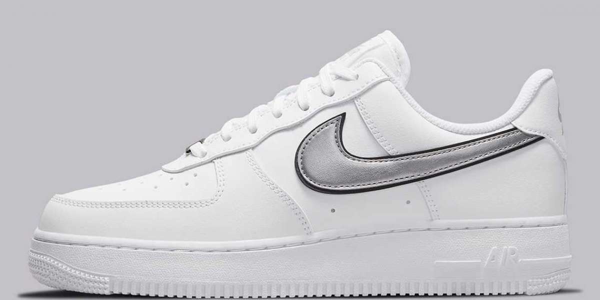 2021 Latest Nike Air Force 1 “Metallic Silver” DD1523-100