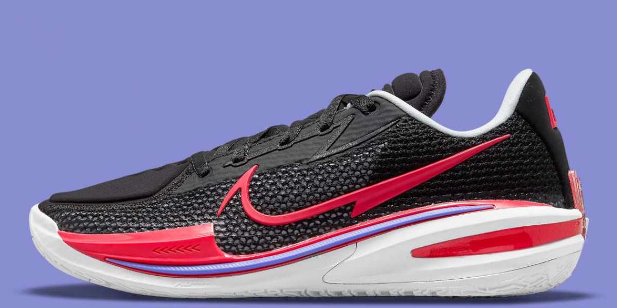 2021 Latest Nike Zoom GT Cut “Black/Fusion Red” CZ0175-003