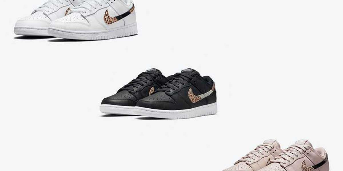 New Nike Dunk Low DD7099-100 stitching Swoosh Logo is too eye-catching!