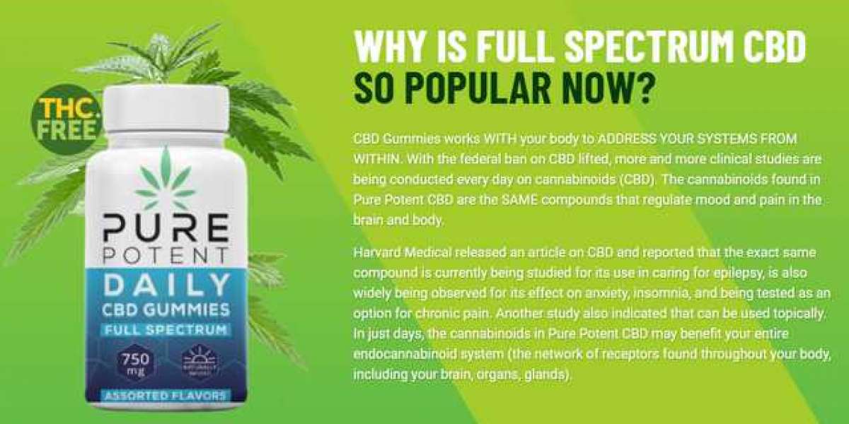 Pure Potent CBD Gummies: Reviews, Ingredients, Scam? |Does It Really Work|?