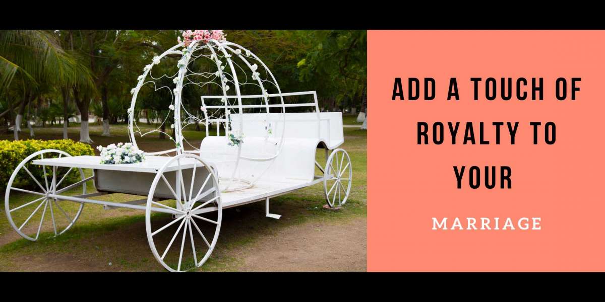 Add A Touch Of Royalty To Your Marriage - Buy Horse Carriage For Wedding Event
