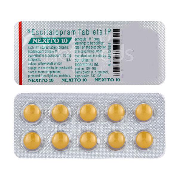  Nexito 10 Mg Tablets: Uses, Side effects, and Warnings