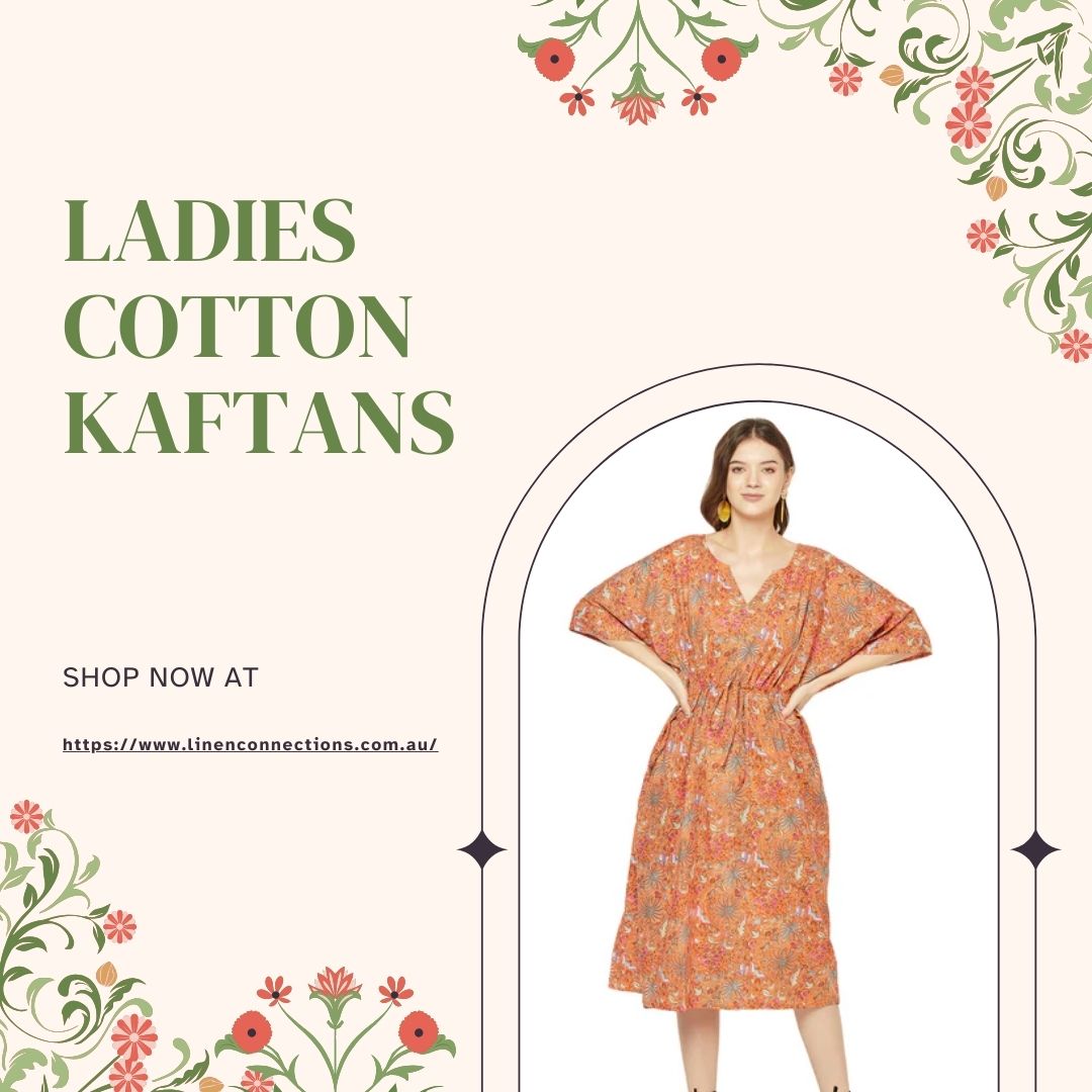 Stylish Comfort: The Timeless Appeal of Ladies Cotton Kaftans - Swengen.com