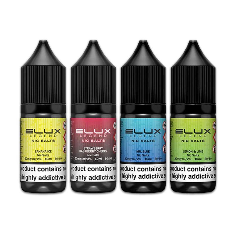 Elux Legend Nic Salts | Elux liquid | Any 5 for £10