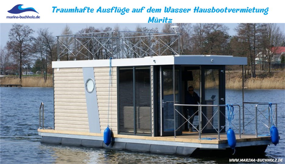 Traumhafte Ausflüge auf dem Wasser Hausbootvermietung Müritz