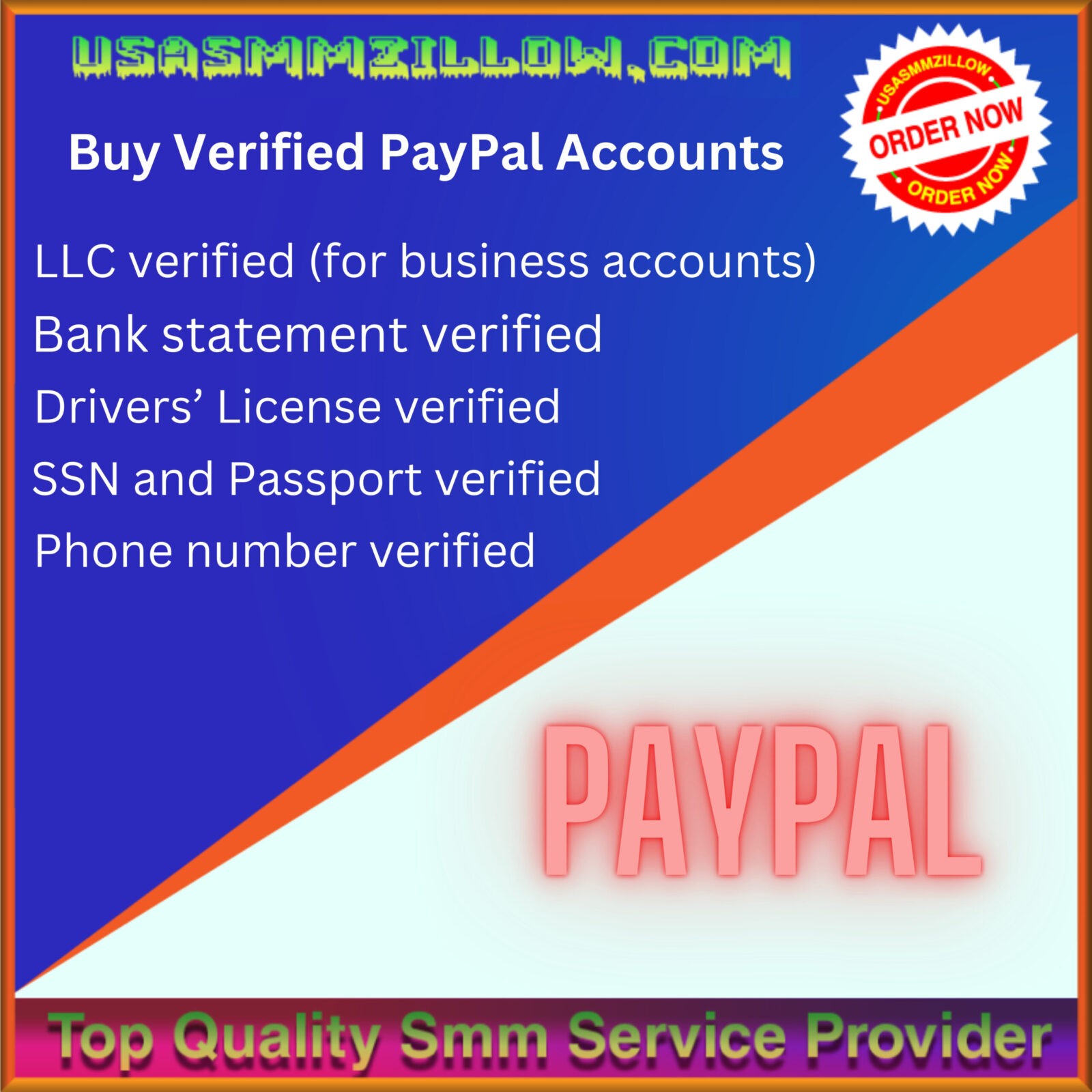 Buy Verified PayPal Accounts-100% Real Document