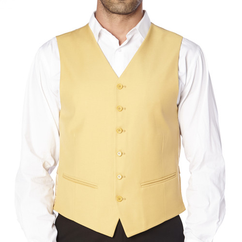 Concitor Brand Men's Dress Vest Formal Waistcoat | Solid Color Pants