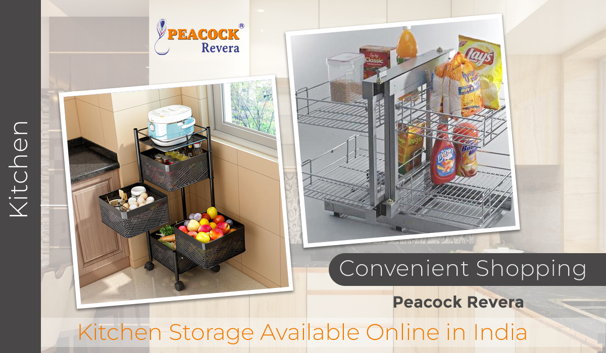 Convenient Shopping: Peacock Revera Kitchen Storage Available Online in India – Peacock Revera (Home Appliances)