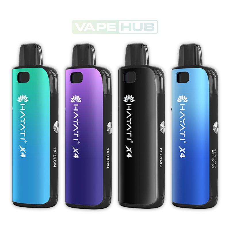 Hayati X4 Refillable Pod Vape Kit | All Colours Available