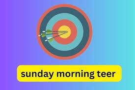 Sunday MorningTeer Profile Picture