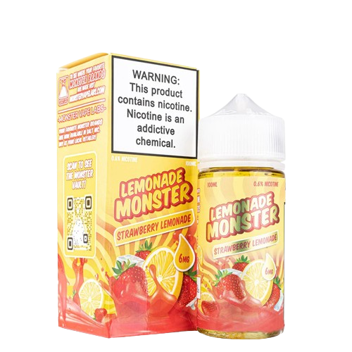 Strawberry Lemonade Monster TFN E-Liquid - Juicy Berry Fusion