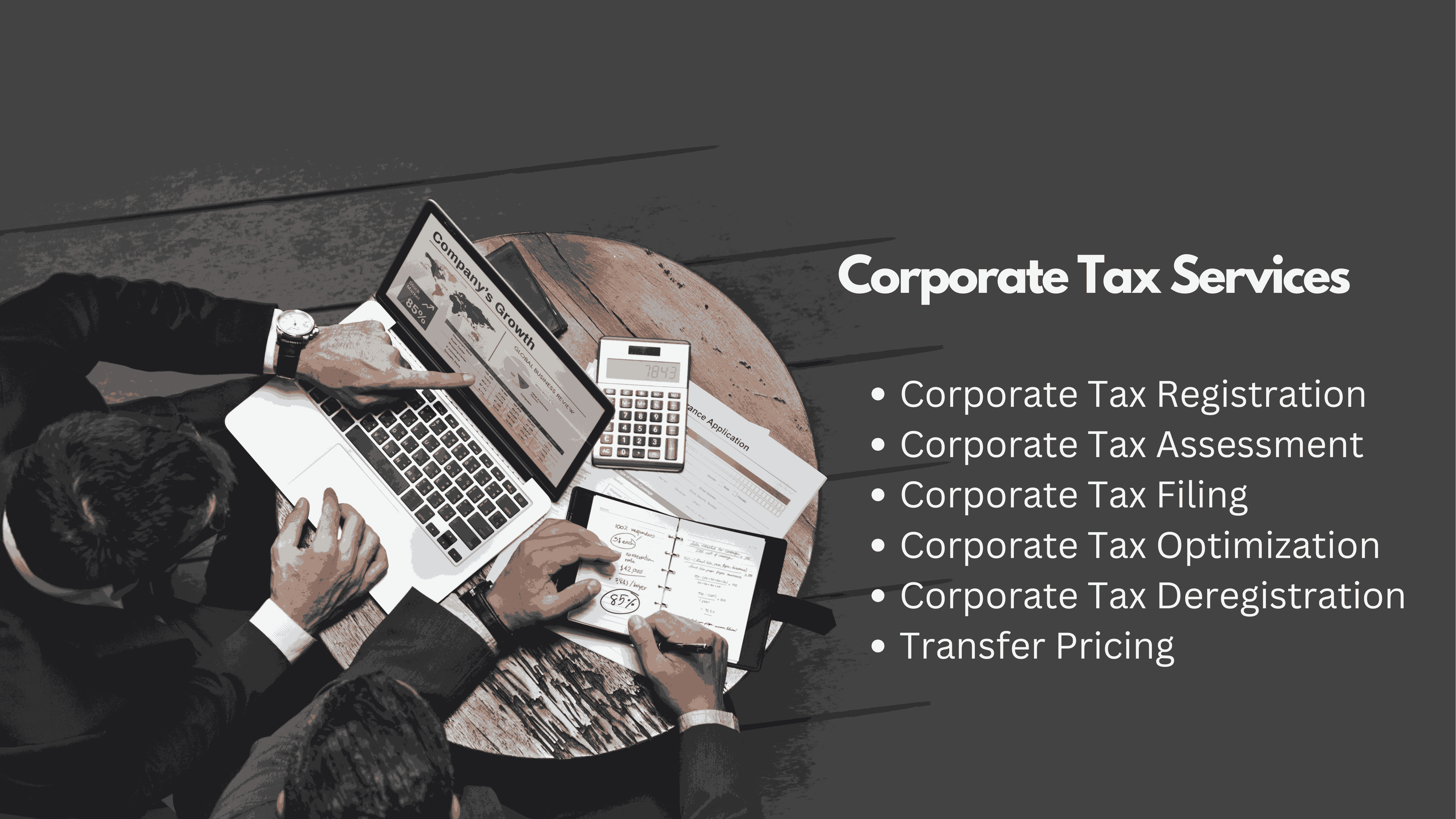 Corporate Tax Services in UAE | Corporate Tax Consultants in UAE