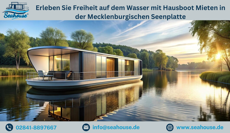 Seahouse — hausboot mieten Mecklenburgische Seenplatte