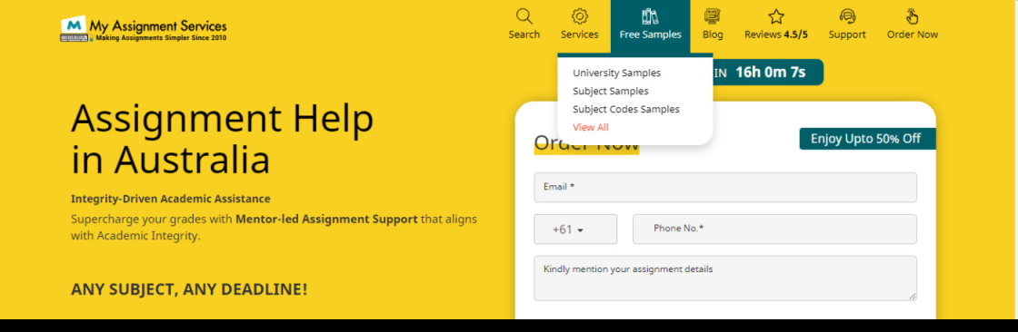 My Assignment Services Cover Image